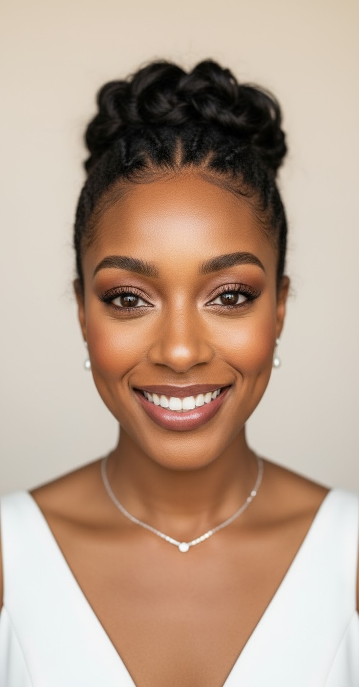 After Loose Updo For Wedding